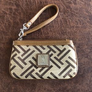 Tignanello Wristlet Small Bag Brown